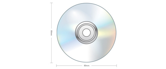 懷舊佳品 新曼3寸8CM迷你系列DVD-R 4速刻錄光盤評測